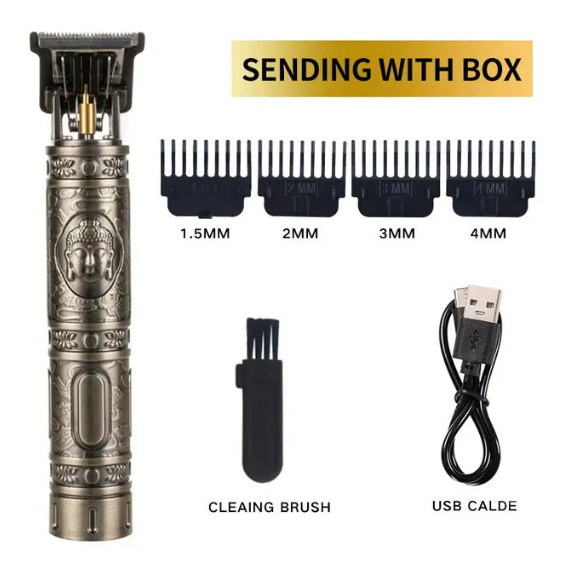 [Promotion] USB Electric Hair Cutting Machine Rechargeable Hair Clipper Man Shaver Trimmer Barber Professional Beard Trimmer Julie Fashion Store