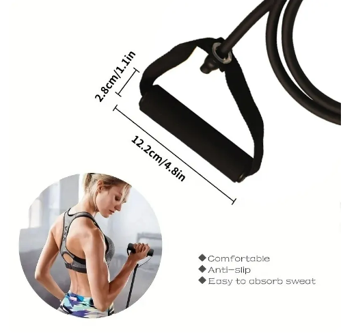 Resistance Bands With Handles, Exercise Bands, Workout Bands With Handles For Men Women, Strength Training Equipment At Home