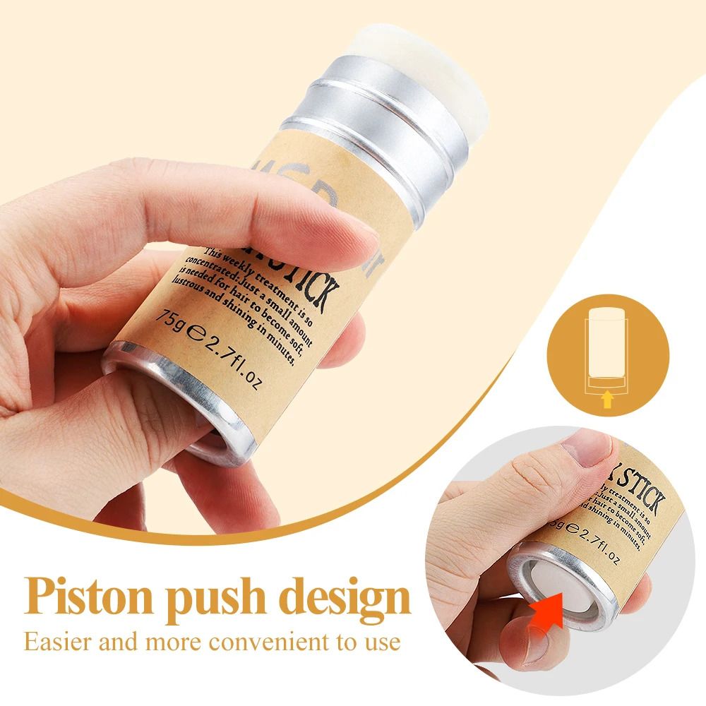 Broken Hair Artifact Hair Wax Stick Gel Cream Styling Hair Frizz Fixed Fluffy Children Men And Women Styling Hair Wax Stick 75g