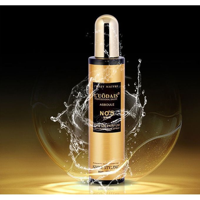 3 in 1 L'Uodais Hair Repair Oil Serum + NO°5 Noir + Curl Keeper Spray Smoothing Damaged Hair Treatment & Scalp Care Product  Hair Fragrance Spray For Women
