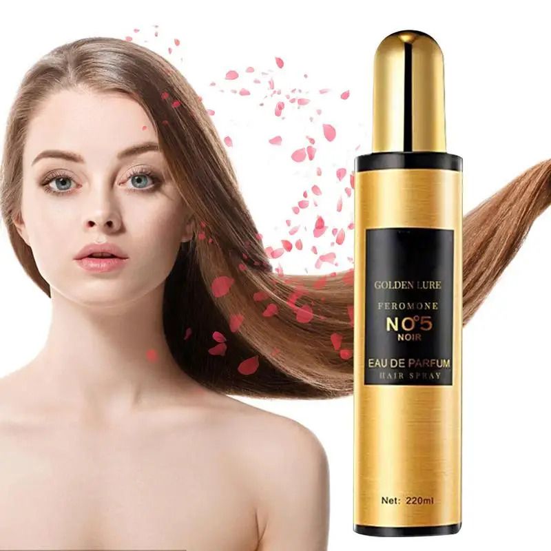 3 in 1 L'Uodais Hair Repair Oil Serum + NO°5 Noir + Curl Keeper Spray Smoothing Damaged Hair Treatment & Scalp Care Product  Hair Fragrance Spray For Women