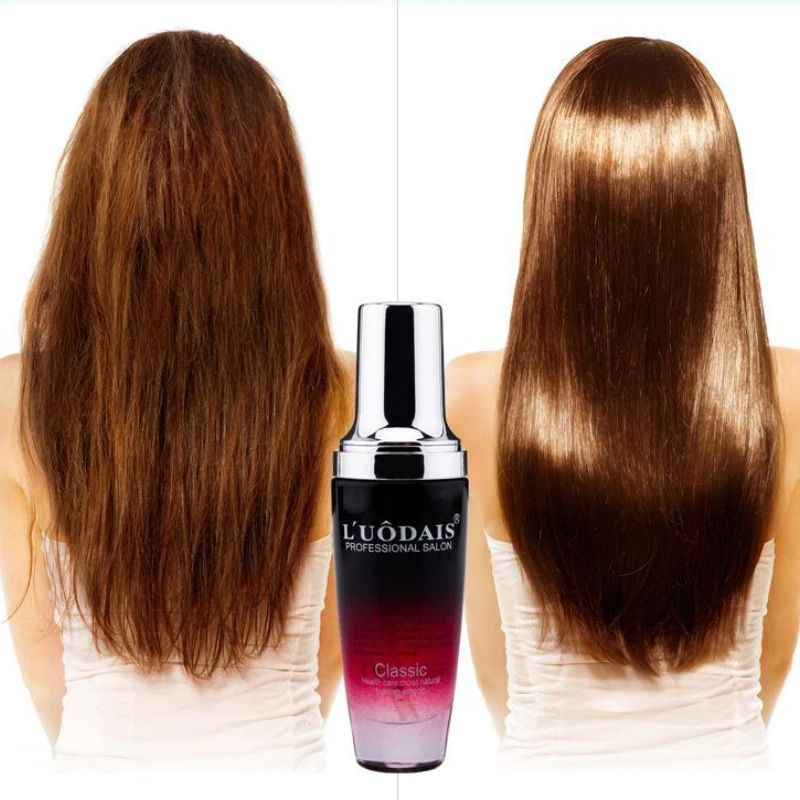 3 in 1 L'Uodais Hair Repair Oil Serum + NO°5 Noir + Curl Keeper Spray Smoothing Damaged Hair Treatment & Scalp Care Product  Hair Fragrance Spray For Women