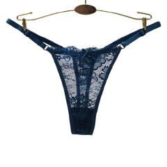 Thor 4Pcs Women's low-rise panties solid color thong Girls Invisible briefs underwear clothing Ladies super soft Hollow out lace panties