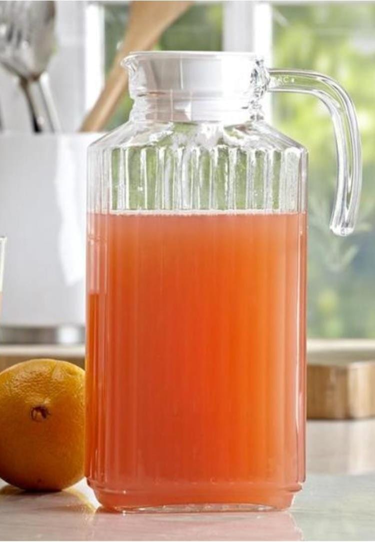 High Quality Kitchen Luminarc Quadro Glass jug with Capacity of 1.7 litres