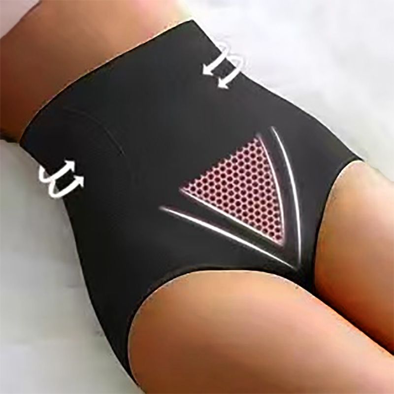 3Pcs High Waist Panties Abdomen Hip Raise High Elasticity Ladies Panties Women Lingerie Multi Colors Good Quality Comfortale Lift Buttocks Briefs