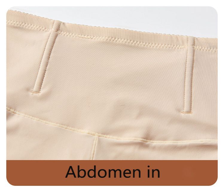 New Arrival Women's Abdominal Tights Ice Silk Fabric With Fish Bones Without Curling Edges Shaper Pants Big Size Women's Abdominal Tights And Hip Lifting for Slim Tights Bottom Shorts
