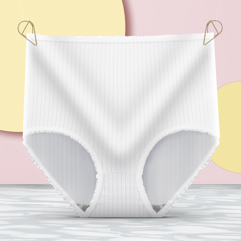 8Pcs 8Colors Women's Panties High Waisted Tight Fitting Underwear High Stretch Multi Colors Good Material Ladies Lingerie Big Plus Size Panty