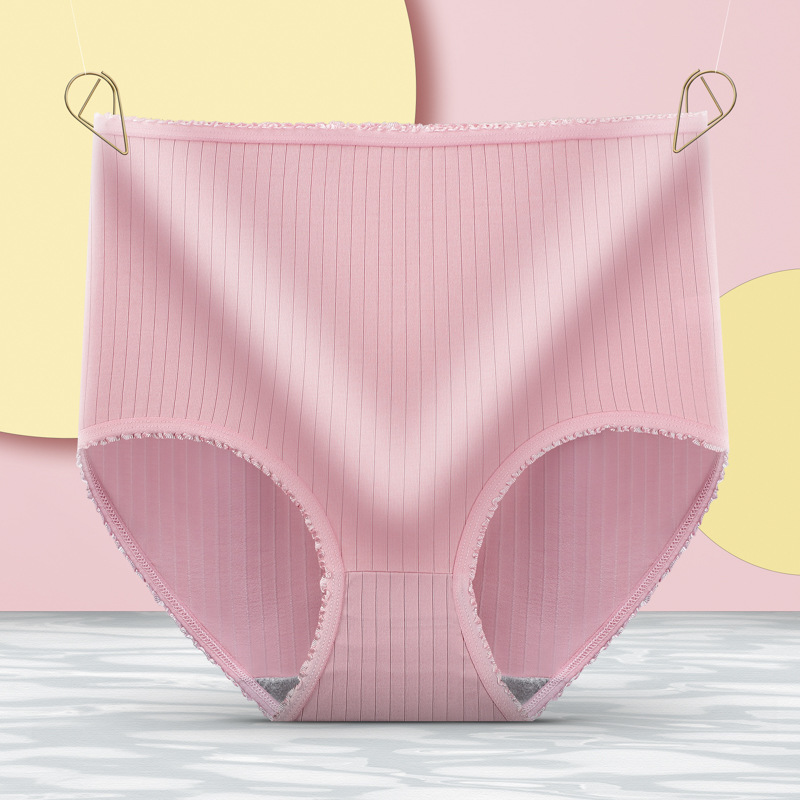 8Pcs 8Colors Women's Panties High Waisted Tight Fitting Underwear High Stretch Multi Colors Good Material Ladies Lingerie Big Plus Size Panty