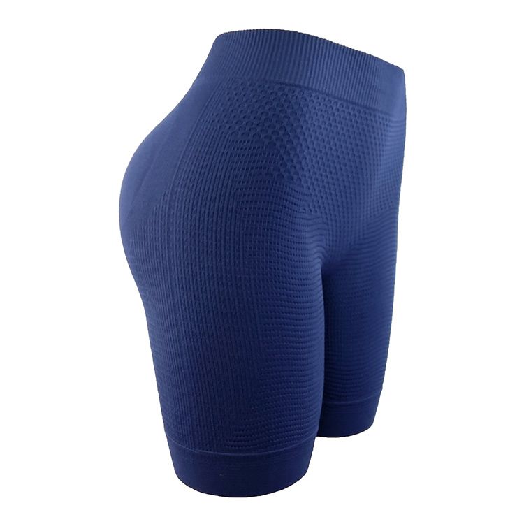2Pcs New Arrival Seamless Knitted Shaper Pants Ladies Lingerie Large Size Trainer Slimming Pure Color High Waist High Elasticity Hip Lifting Abdominal Body Shaper Trimmer Pants Yoga Pants