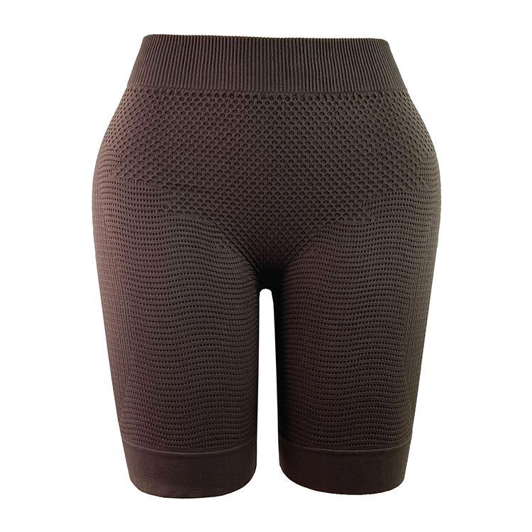 2Pcs New Arrival Seamless Knitted Shaper Pants Ladies Lingerie Large Size Trainer Slimming Pure Color High Waist High Elasticity Hip Lifting Abdominal Body Shaper Trimmer Pants Yoga Pants