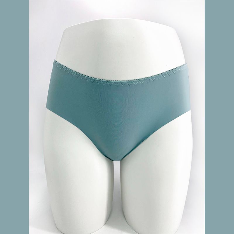 4Pcs Pure Colors High Quality High Elastic Stretch Solid Panties Breathable Women's Underwear Health Anti-Bacterial Lingerie Silk Panty Briefs