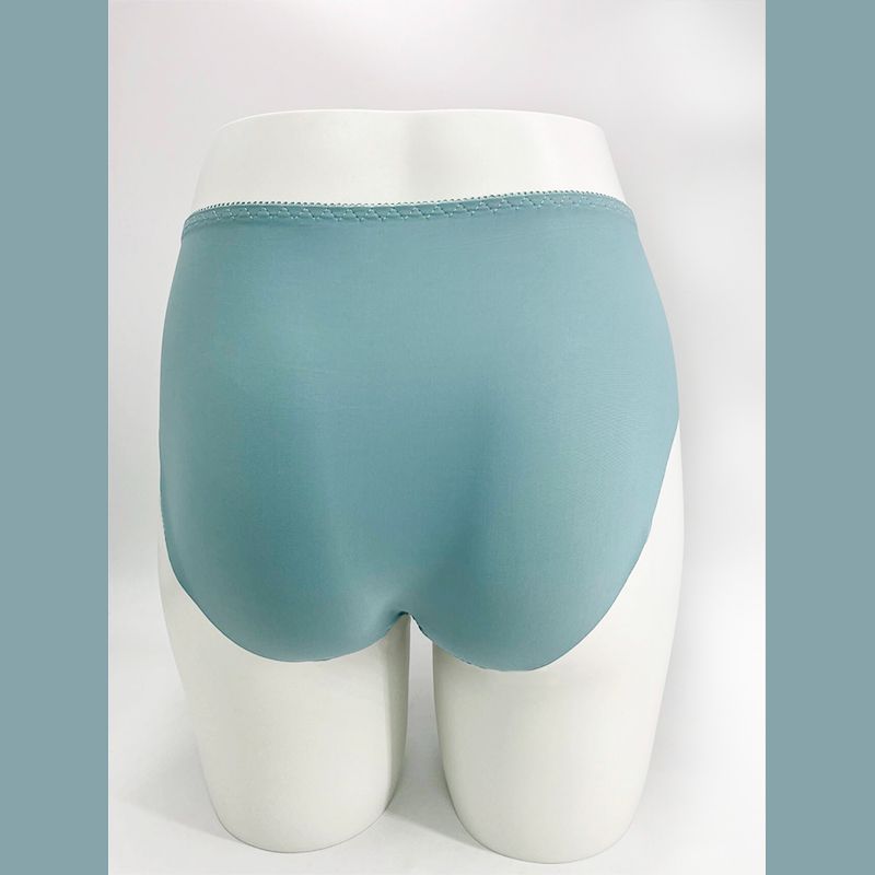 4Pcs Pure Colors High Quality High Elastic Stretch Solid Panties Breathable Women's Underwear Health Anti-Bacterial Lingerie Silk Panty Briefs