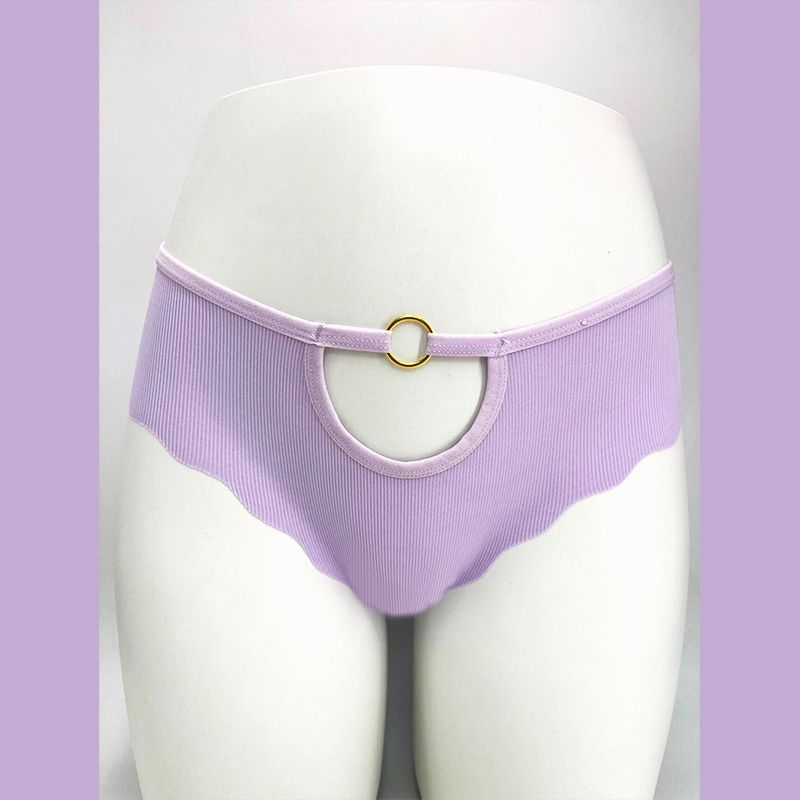 4Pcs Multi Colors High Quality Classic Solid Panties Breathable Women's Underwear Health Anti-Bacterial Lingerie Silk Panty Briefs