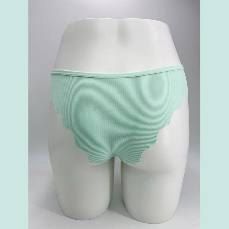 4Pcs Multi Colors High Quality Classic Solid Panties Breathable Women's Underwear Health Anti-Bacterial Lingerie Silk Panty Briefs