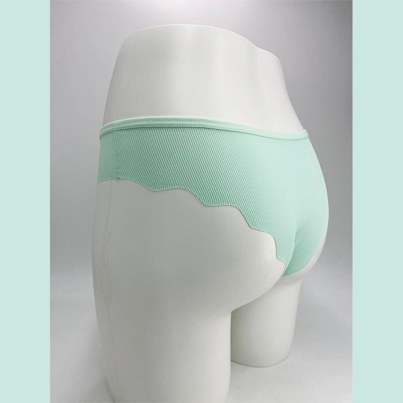 4Pcs Multi Colors High Quality Classic Solid Panties Breathable Women's Underwear Health Anti-Bacterial Lingerie Silk Panty Briefs