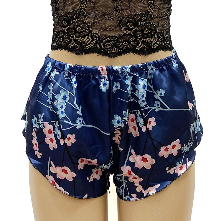 Floral Robe Knicker Lace Top  Three  Pieces Sleepwear Sexy Nightwear Pajamas Sets Loungewear Casual Nightdress Nightgowns Sleeve Long Pajamas Sets