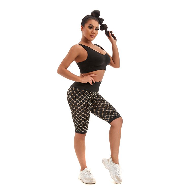 New Arrival Women Seamless Sexy Yoga Shorts High Waist Gym Shorts Workout Fitness Wear Strectchy Sport Shorts Good Quality And With High Elasticity Running Shorts