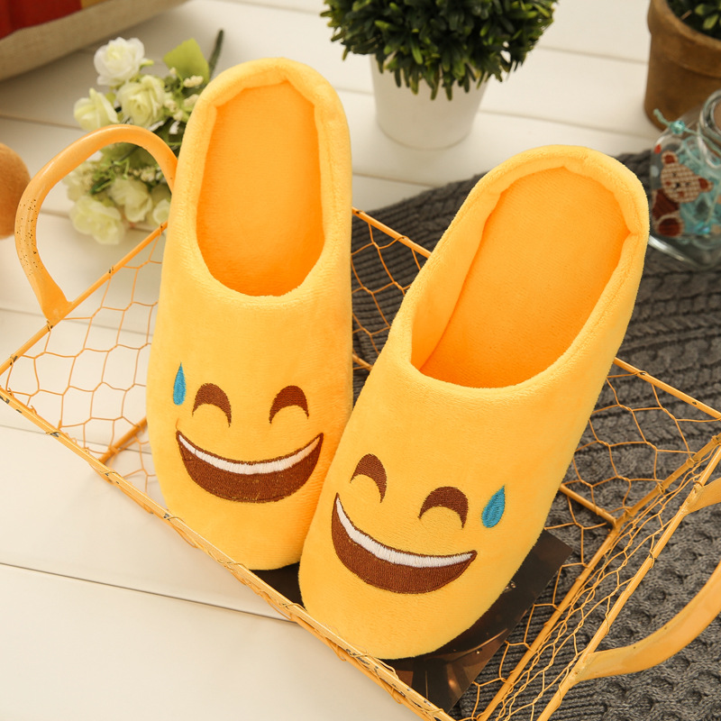 PICK ONE SIZE LARGER New Women Indoor Slippers Warm Plush Home Slipper Anti Slip Autumn Winter Shoes House Floor Soft Slient Slides for house sandals