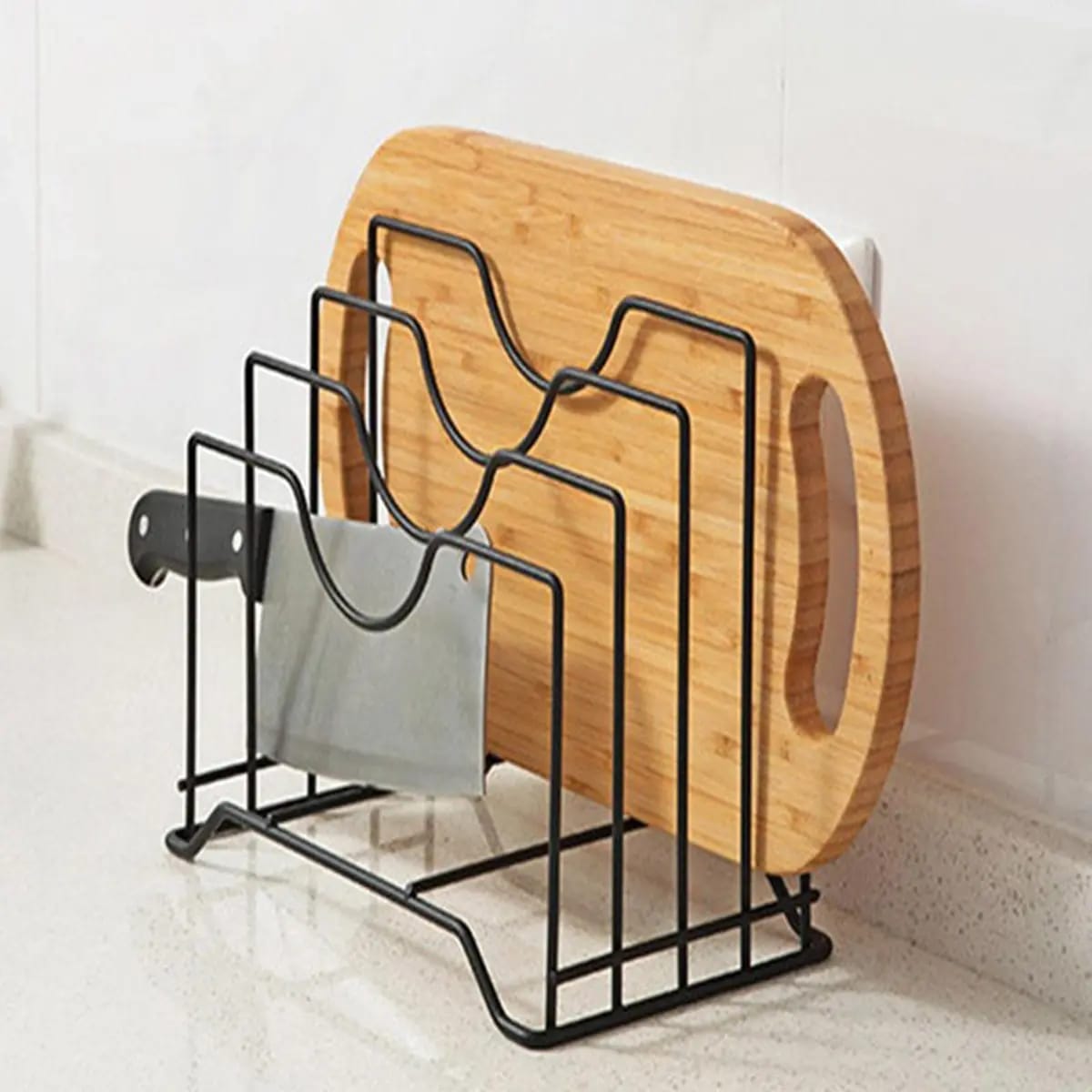 NEW STOCK Strong 4 slot wider zone stainless steel rack for big plates pot lids chop boards