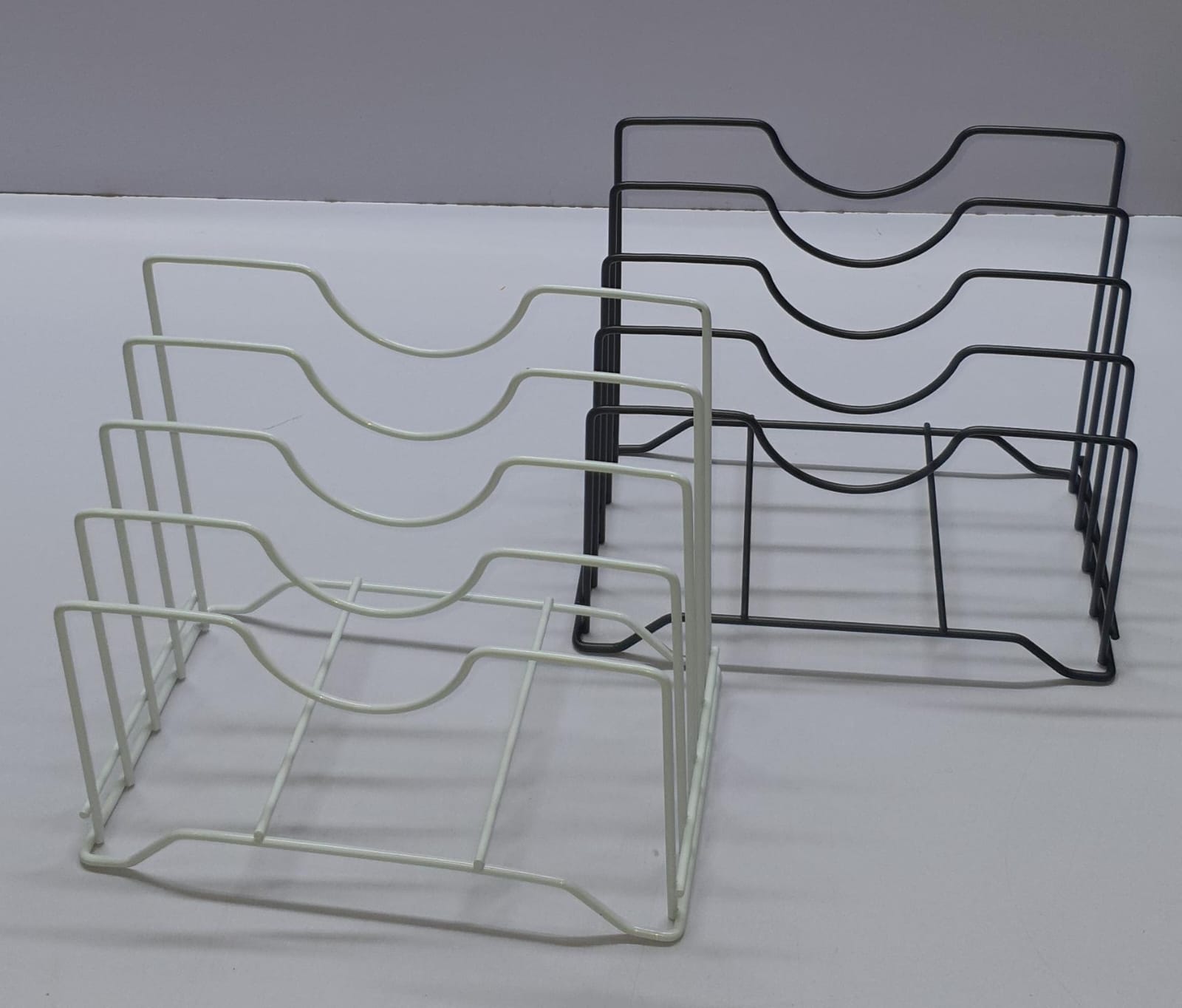 NEW STOCK Strong 4 slot wider zone stainless steel rack for big plates pot lids chop boards