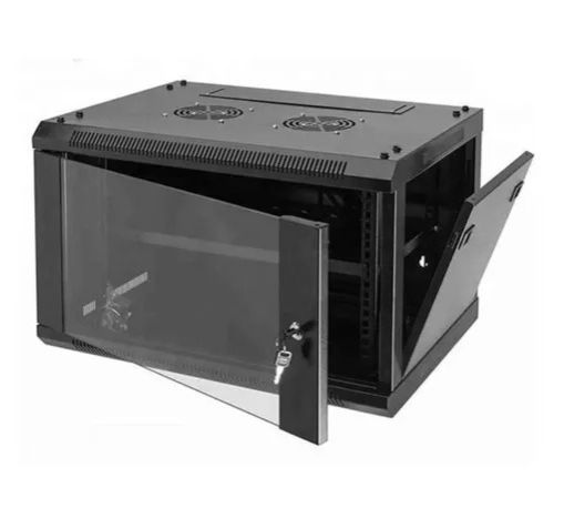 UNASSEMBLED 8U Wall Mount Network Data Cabinet Enclosure - 600 by 600 by 500