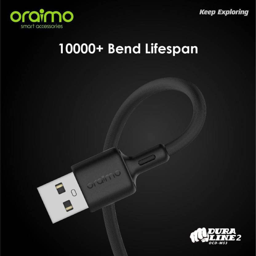 ORAIMO Micro USB Cable 1M OCD-M53 , Black