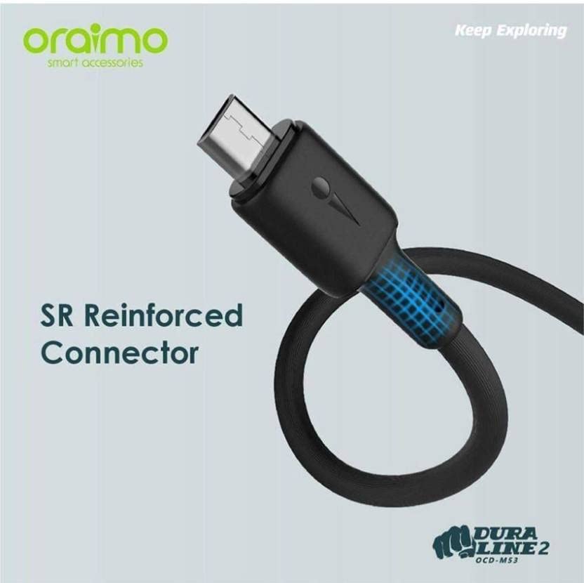 ORAIMO Micro USB Cable 1M OCD-M53 , Black