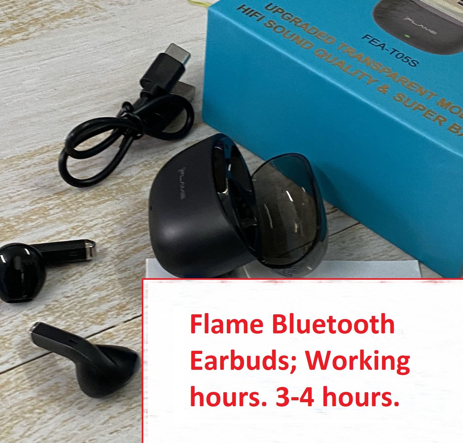 Flame POWERFUL Bluetooth EARPODS