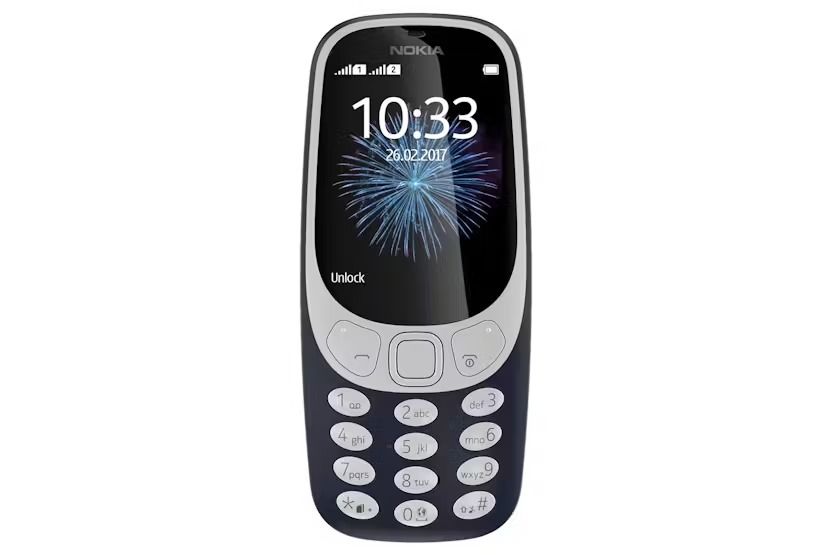 New Design Nokia 3310 2G | Black/Dark Blue