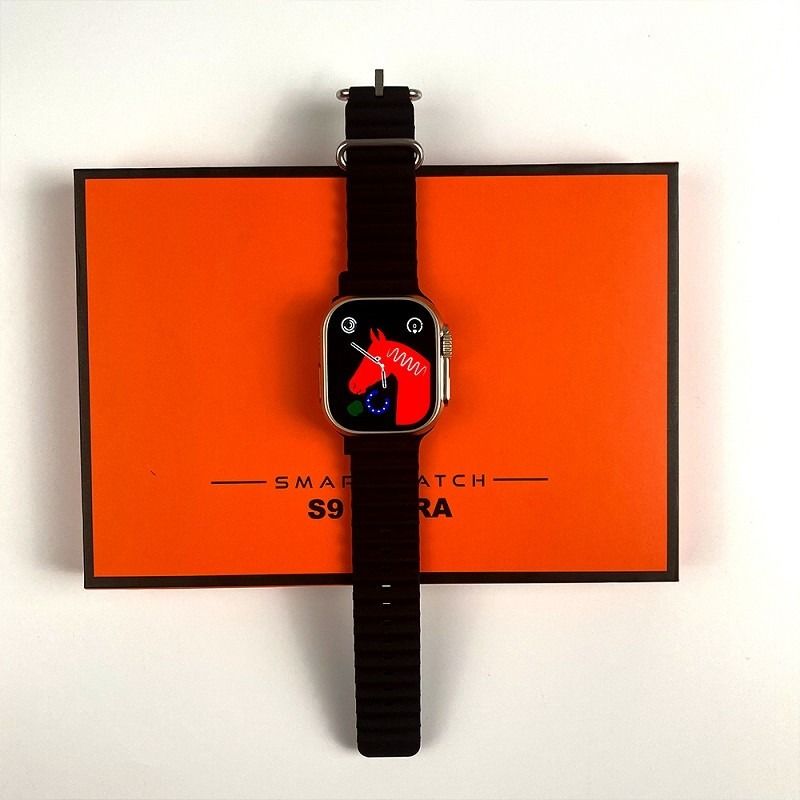 S9 Ultra Smart Watch 2.02" HD Big Screen Men Women Smartwatch Bluetooth Call Bluetooth Music Sleep Monitoring Wireless Charging Watch