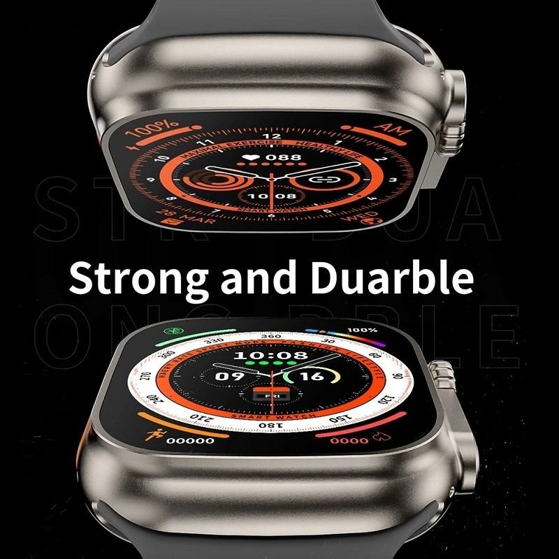 S9 Ultra Smart Watch 2.02" HD Big Screen Men Women Smartwatch Bluetooth Call Bluetooth Music Sleep Monitoring Wireless Charging Watch