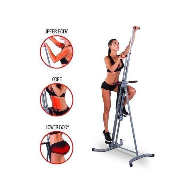 Maxi Climber Vertical Climbing Cardio Exercise MachineVersatile and easy-to-use climber that works for all fitness levels, with BONUS companion Fitness App. Full-body workout, combines calorie burning