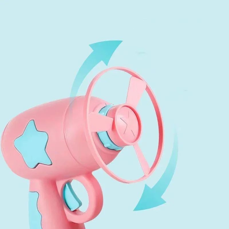 New Funny Cat Toy Interactive Play Pet Training Toy Mini Flying Disc Windmill Catapult Pet Toys Cat Dog Chewing Playing Supplies Toy Sports