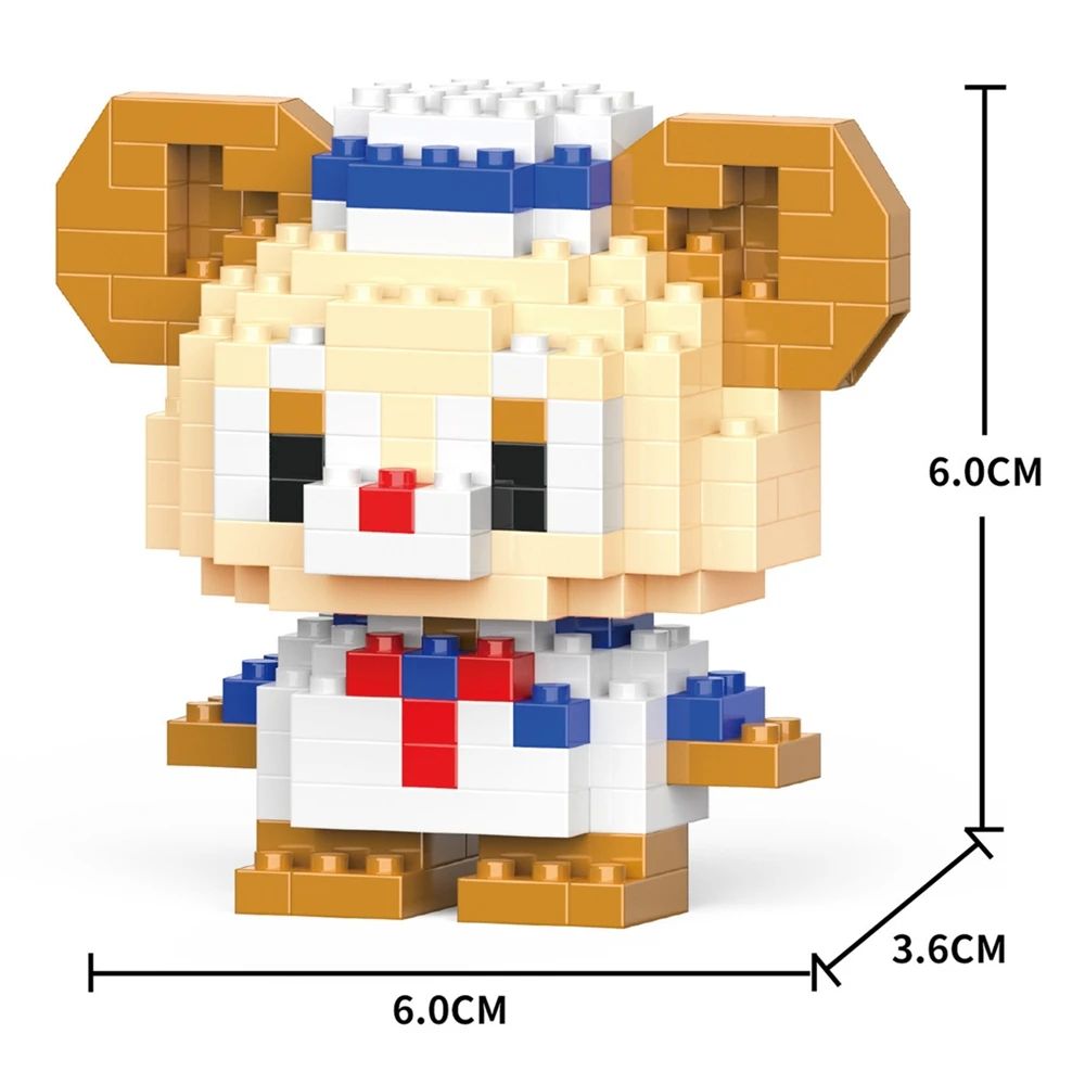 Cartoon Kuromi Cinnamoroll Block Character Assembled Model Building Block Dolls Toy Children Gift Stacking Blocks