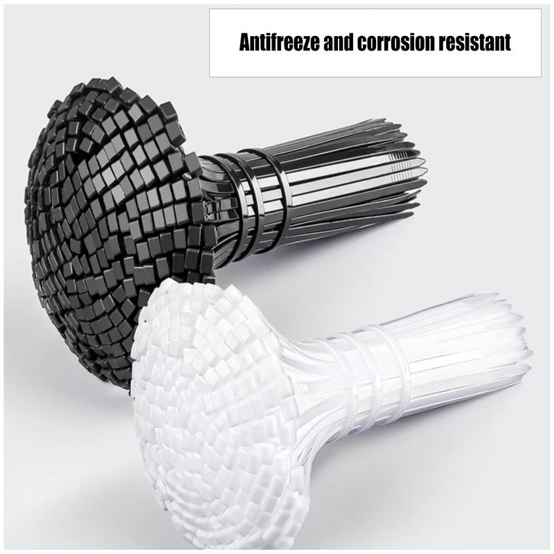 1000pcs/bag, Nylon cable ties cable ties straps storage arrangement fixed universal binding belt, 80mm length.