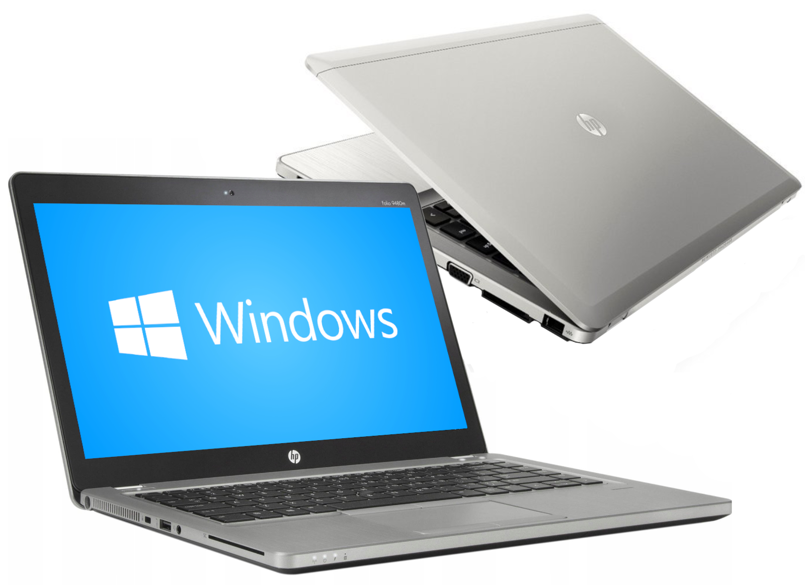 (Free Mouse)Refurbished HP EliteBook Folio 9480 Core i7 8GB RAM 256GB HDD 14 Inch LED Ultrabook Laptop Backlit Keyboard Windows 11