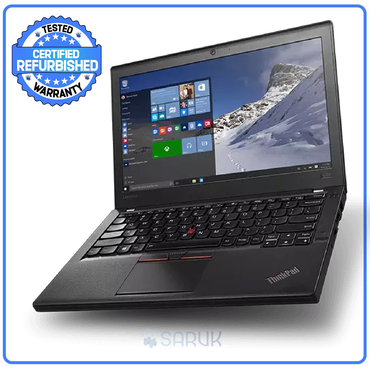 Lenovo Thinkpad X260 Laptop Intel Core i5 2.40 Ghz 8GB 128GB SSD 12.5" IPS Anti-clare FHD Windows 10 Intel graphics Webcam Bluetooth