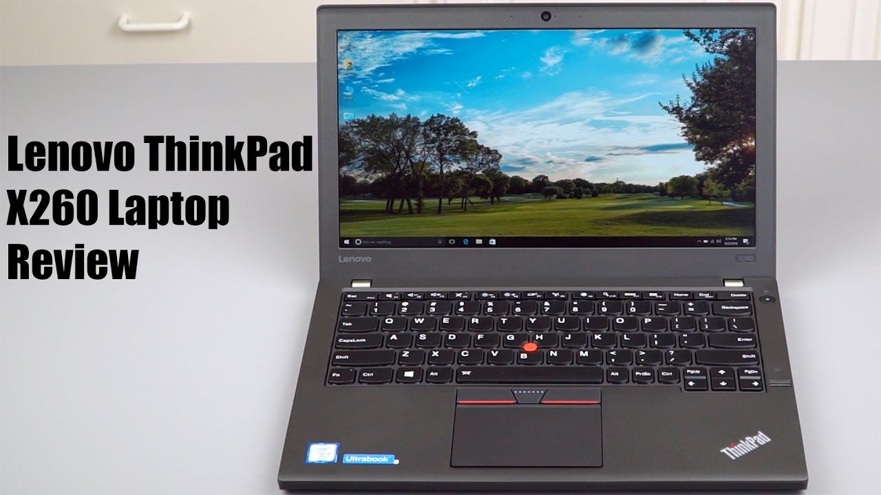 Lenovo Thinkpad X260 Laptop Intel Core i5 2.40 Ghz 8GB 128GB SSD 12.5" IPS Anti-clare FHD Windows 10 Intel graphics Webcam Bluetooth