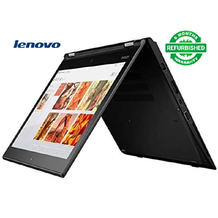 Refurbished Lenovo Thinkpad Yoga X370 Laptop i5 7th 8GB 256GB SSD 13.3 Inch x360 Touchscreen Display Windows 11 laptop with Lenovo Digital Stylus.
