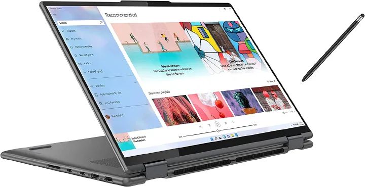 Refurbished Lenovo Thinkpad Yoga X370 X360 Laptop i5 7th 8GB 128GB SSD 13.3 Inch x360 Touchscreen Display Windows 11 laptop with Lenovo Digital Stylus.