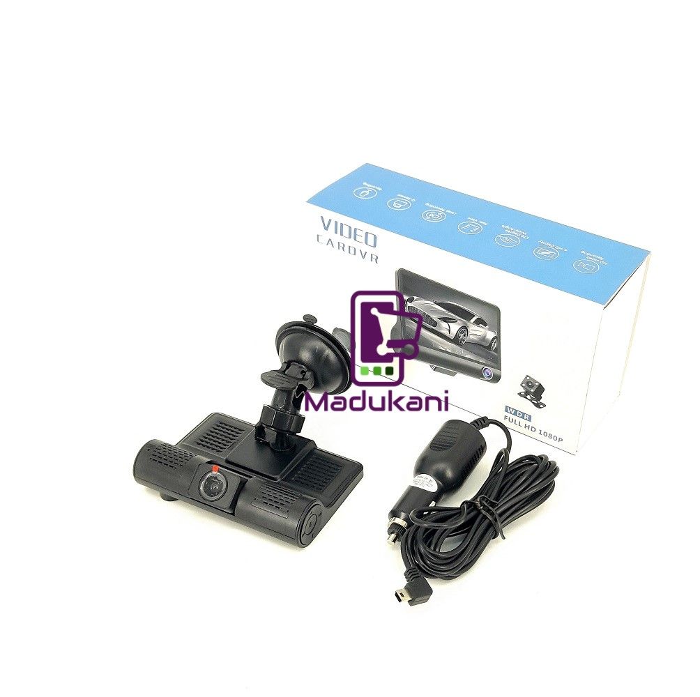 Front, Inside, and Rear Car Dash Cam Camera with 32GB Card