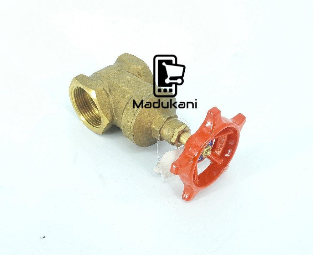 1½ Inch Brass Gate Valve