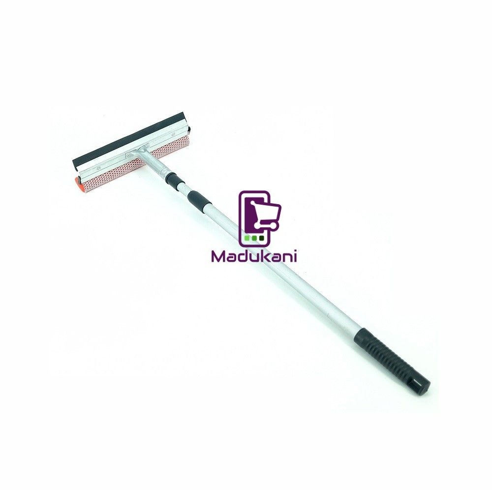 1m 3ft Heavy Duty Telescopic Window Cleaner Sponge and Squeegee