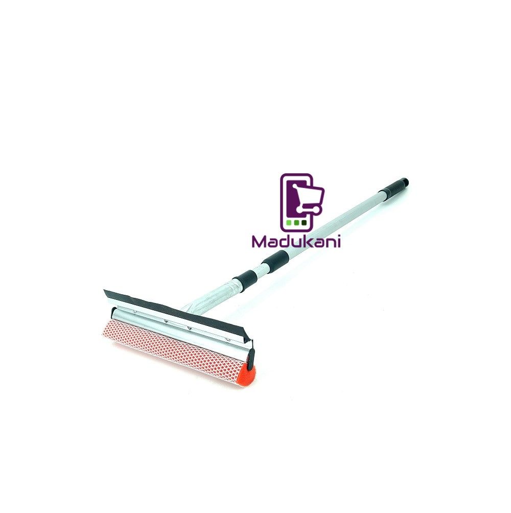 1m 3ft Heavy Duty Telescopic Window Cleaner Sponge and Squeegee