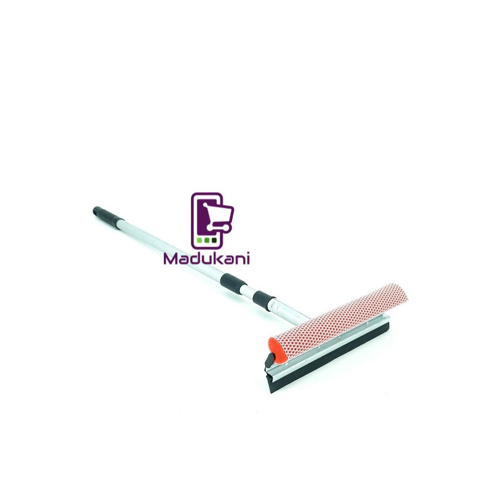 1m 3ft Heavy Duty Telescopic Window Cleaner Sponge and Squeegee