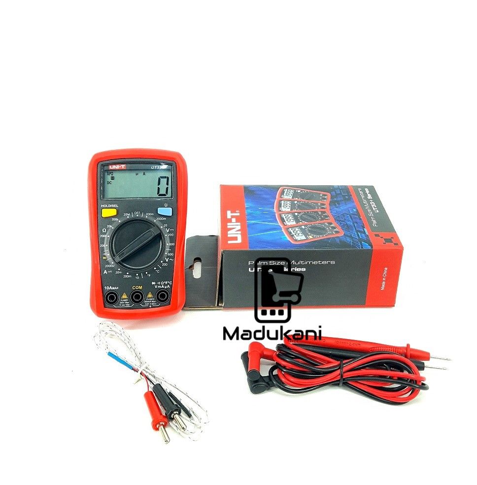UNIT UNI-T UT33C+ Backlit Palm Size Digital Multimeter