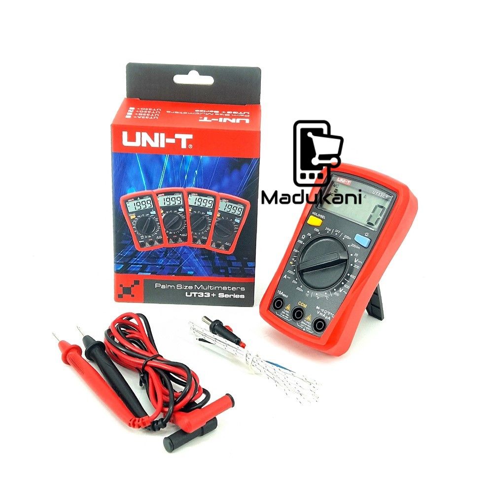 UNIT UNI-T UT33C+ Backlit Palm Size Digital Multimeter