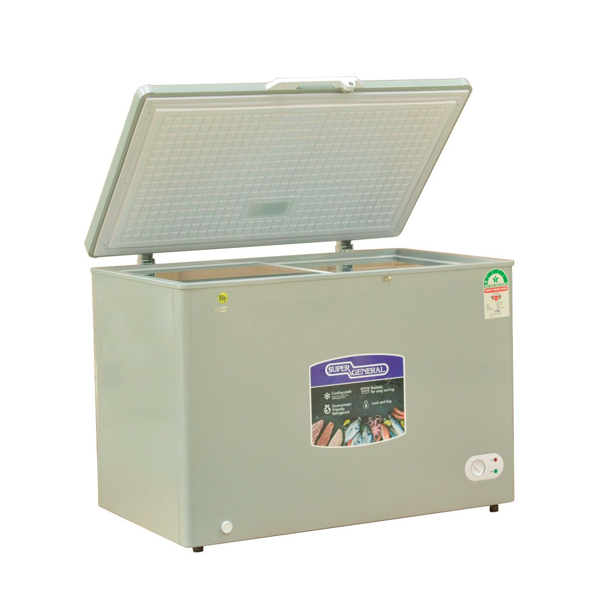 Super General SGF-310L GREY Chest Freezer