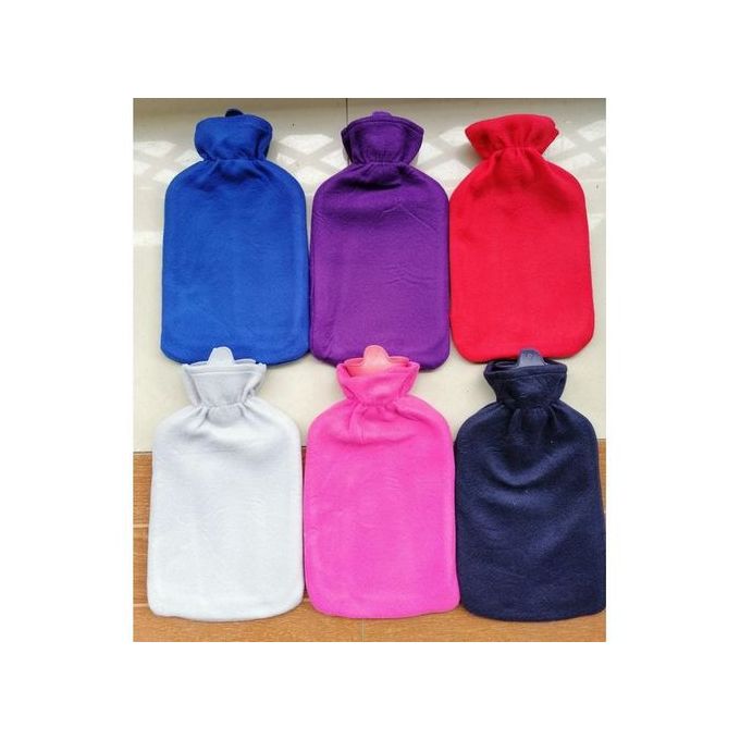 Hot Water Bottle With Cover-2L