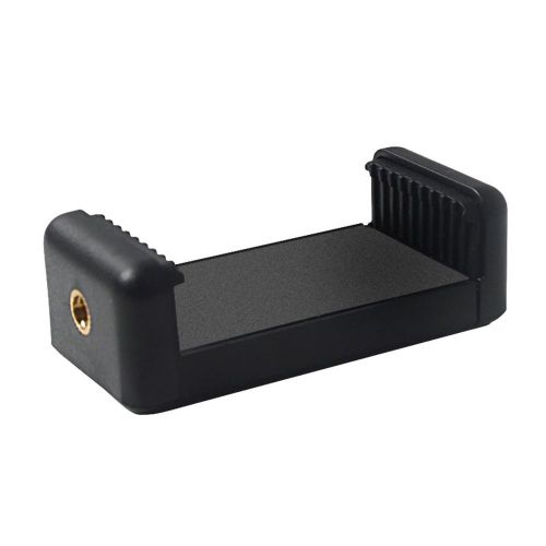 Phone Clip Clamp Bracket Holder Stand Support Retractable Mount Universal Black